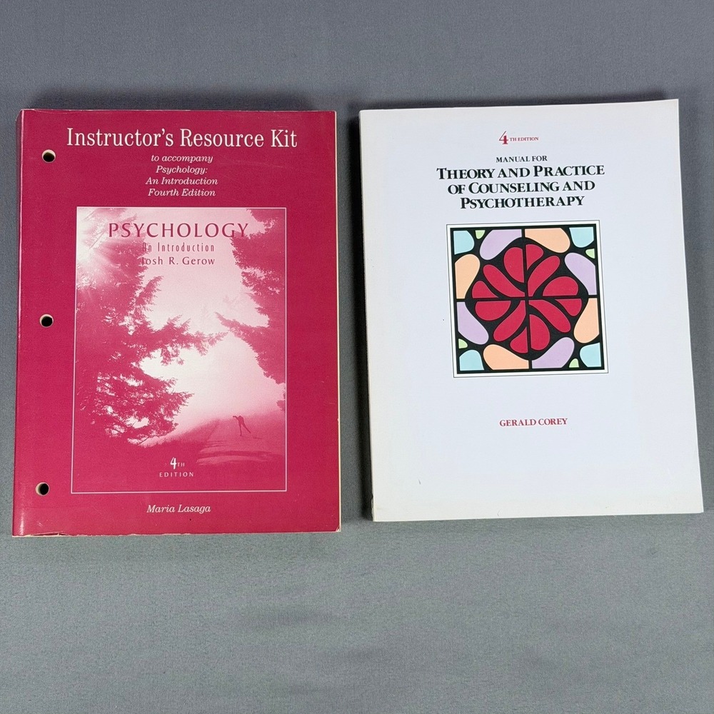 Theory and Practice of Counseling‎ Psychotherapy Manual 4th Ed & Resource Kit